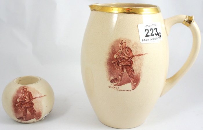 A MacIntyre Jug height 18cm and