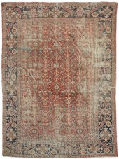 A MAHAL CARPET, PERSIAA Mahal