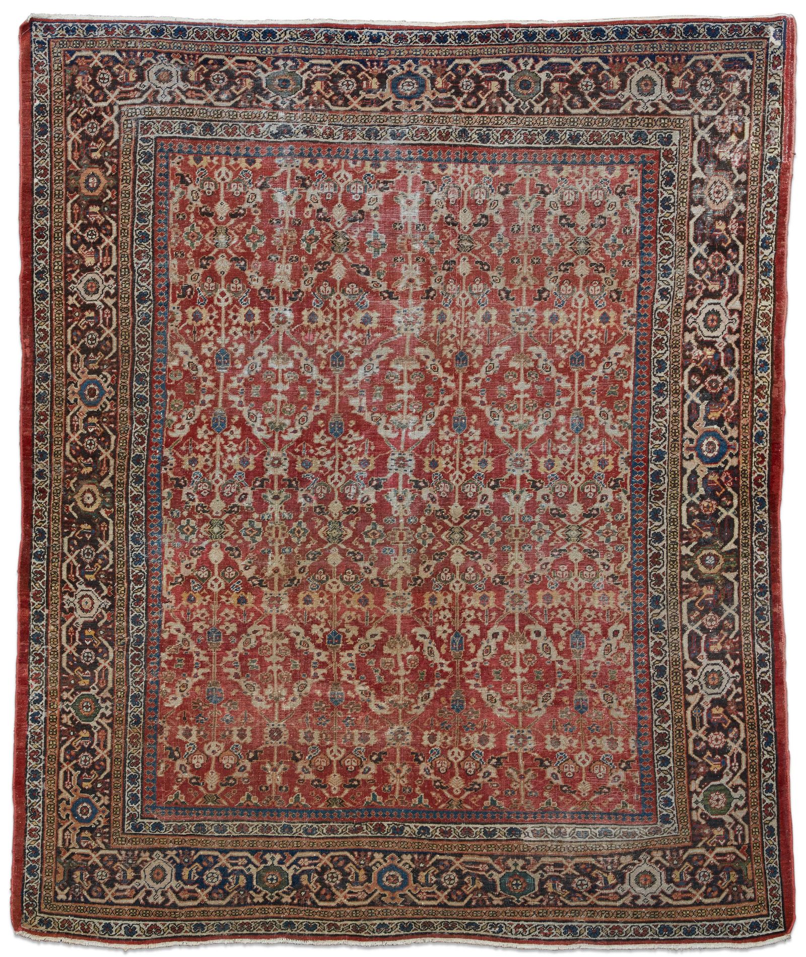 A MAHAL CARPET, WEST PERSIAA