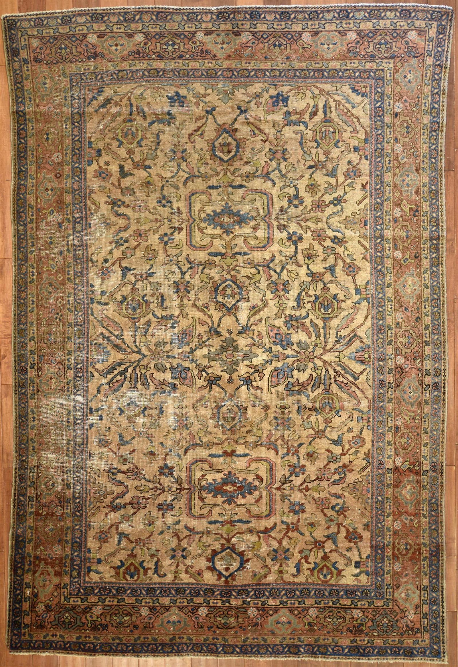A MAHAL RUG, CENTRAL PERSIA,