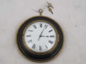 A mahogany and brass mounted c