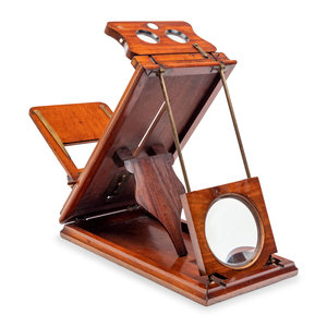 A Mahogany and Brass