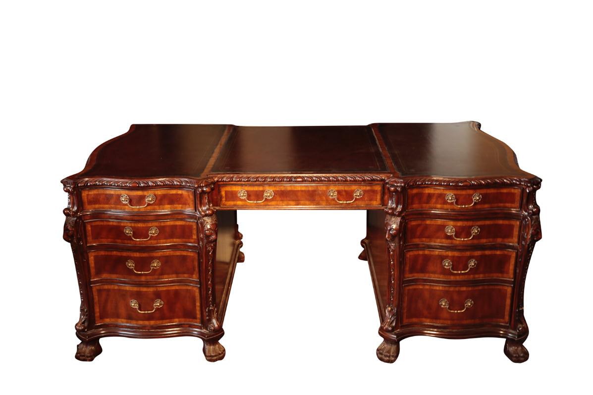 A MAHOGANY AND CROSSBANDED PARTNERS