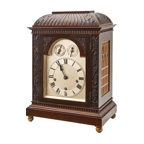 A mahogany bracket clock, early