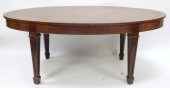 A mahogany breakfast table cir