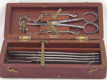 A mahogany cased early 20th c.