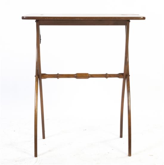 * A Mahogany Coaching Table