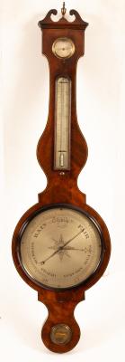 A mahogany four-part wheel
