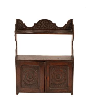 A mahogany side table, 83cm x