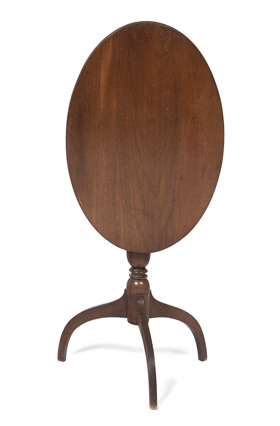 A Mahogany Tilt-Top Occasional