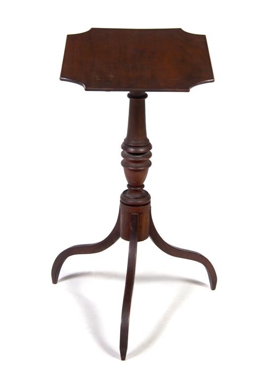 A Mahogany Tilt-Top Tea Table the