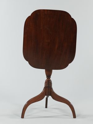 A Mahogany Tripod Table A