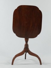 A Mahogany Tripod Table A Sher