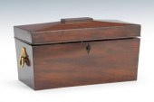 A Mahogany Veneered Tea Caddy