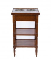 A MAHOGANY WASH STAND A mahoga