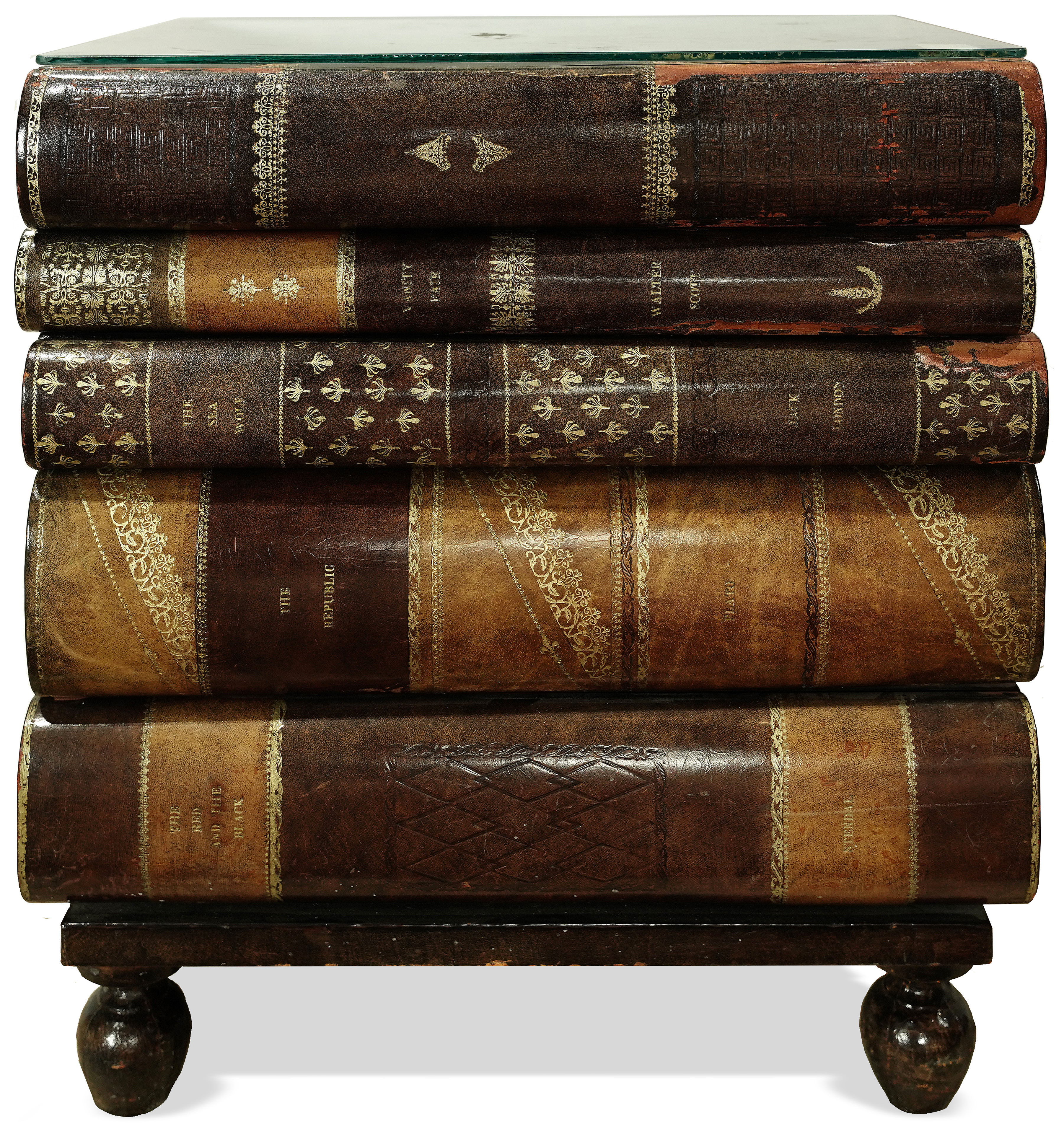 A MAITLAND SMITH BOOK-FORM TABLE