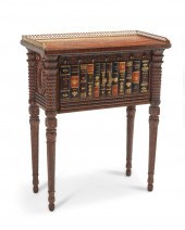 A MAITLAND-SMITH FAUX BOOK CAB