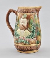 A Majolica James A. Garfield P