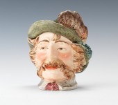 A Majolica Tobacco Humidor Tyr