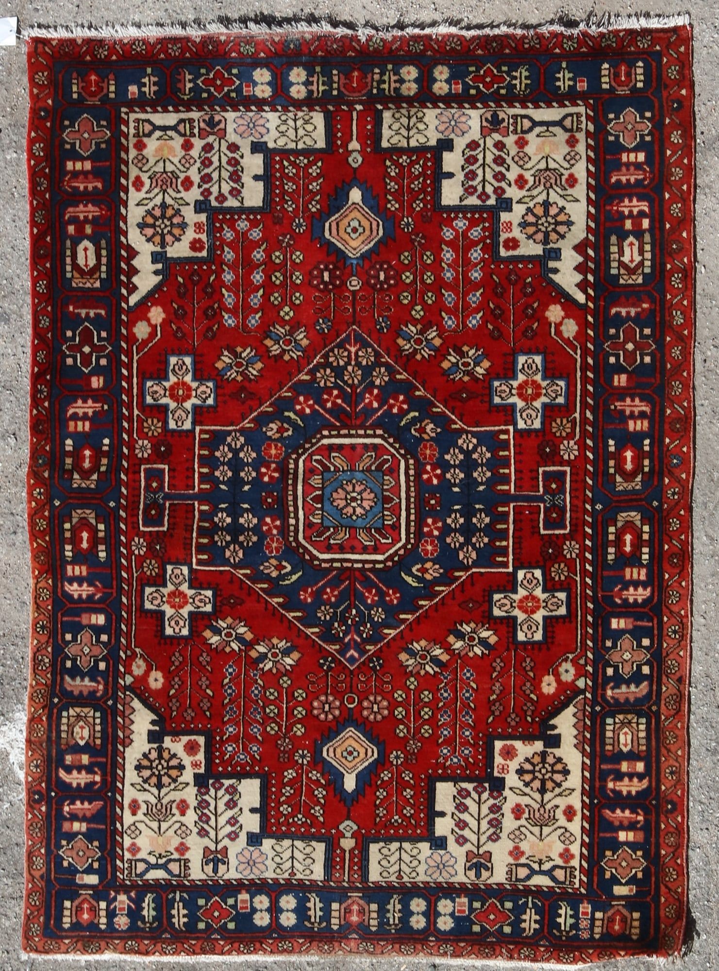 A MALAYER RUG, CENTRAL PERSIAA