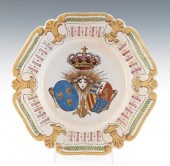 A Malicorne Faience Armorial P