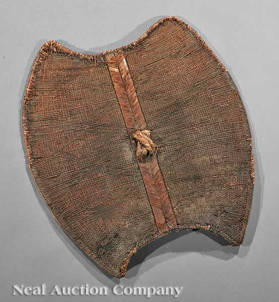 A Mambila Wicker Shield