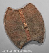 A Mambila Wicker Shield Nigeri