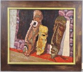 A. MANFRE, THREE MASKS, O/Min