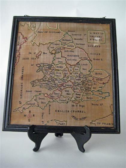 "A map of England and Wales"