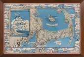 "A MAP OF INTERESTING CAPE COD