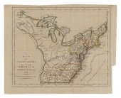 "A MAP OF THE UNITED STATES OF