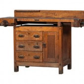 A Maple Work Bench with Vises