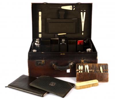 A Mappin & Webb travelling vanity