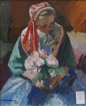 A. MARIE BULLY (?), PORTRAIT O