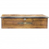 A MARQUETRY DECORATED SWISS CY