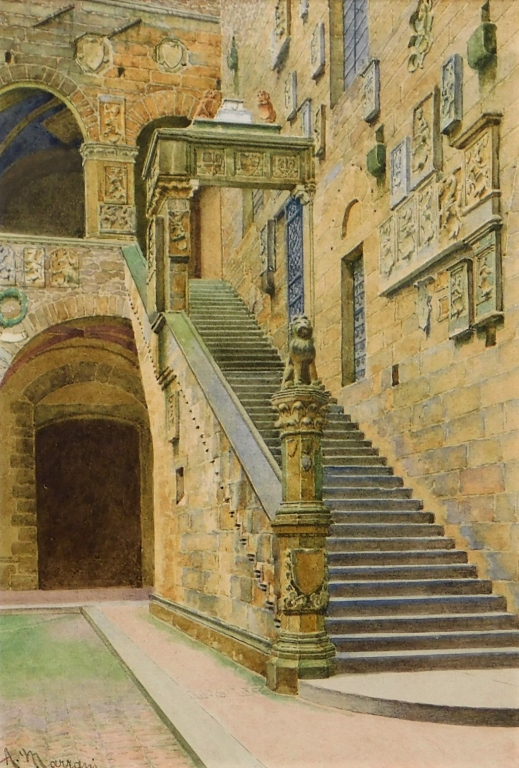 A. MARRANI INTERIOR STAIRCASE WC