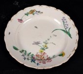 A Marseille faience plate, Gas