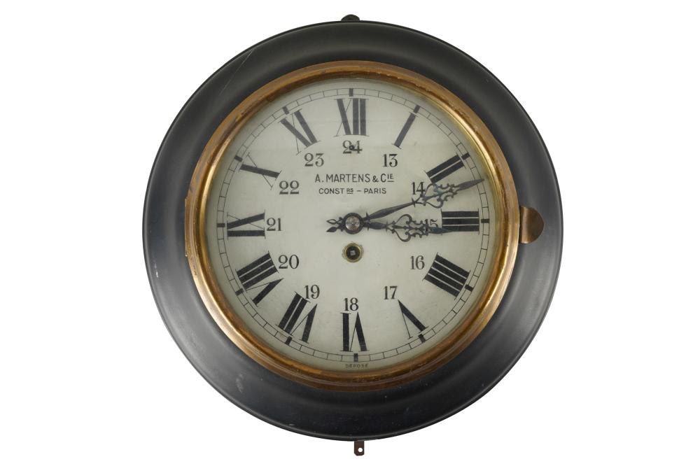 A. MARTENS & CIE WALL CLOCKwith