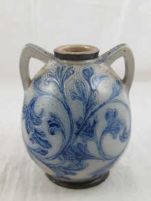 A Martin Bros. stoneware two
