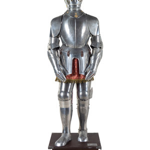A Marto Suit of Armor 20th
