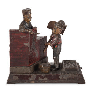 A Mason Cast Iron Mechanical Bank