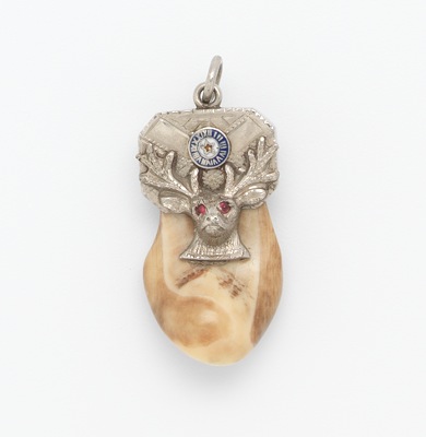 A Masonic Lodge Watch Fob with