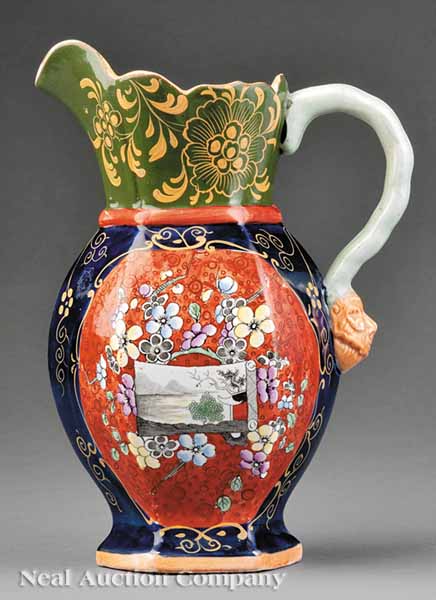 A Mason's Ironstone Baluster-Form