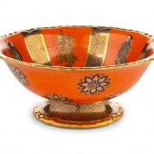 A Masons Ironstone Footed Bowl