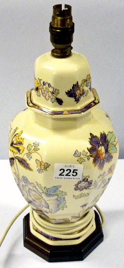 A Masons Ironstone Lampbase