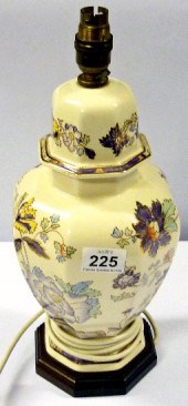 A Masons Ironstone Lampbase de
