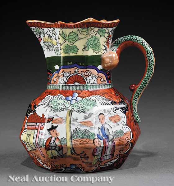 A Mason's Ironstone "Mandarins in a