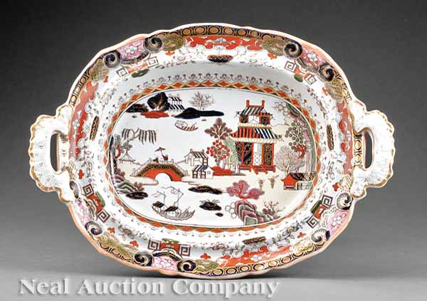 A Mason's Ironstone Oval