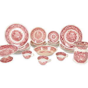 A Mason's Ironstone Vista Pattern