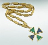 A Massive 18k Gold Chain with